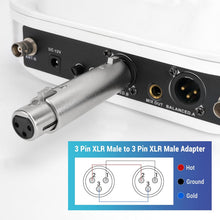 Load image into Gallery viewer, MR DJ AXLRFF 3-Pin XLR Female to 3-Pin XLR Female Audio Microphone Cable Extension Adapter Connector