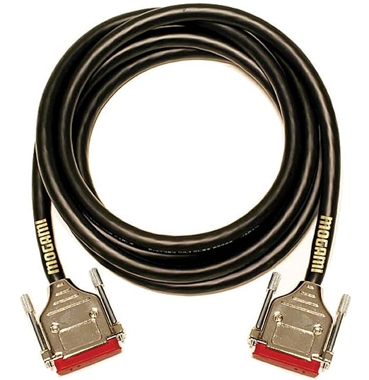 Mogami GOLD AES DB25-DB25-10 Digital Recorder Cable Yamaha DB25 Connectors - 10 Feet