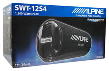 Load image into Gallery viewer, Alpine SWT-12S4 12" Bass System &amp; KTA-30MW Mono Power Pack Amplifier