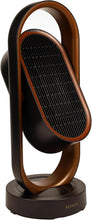 Load image into Gallery viewer, 2-in-1 PTC Ceramic Heater &amp; Fan with Remote Timer 3 Modes Safety Grid Black