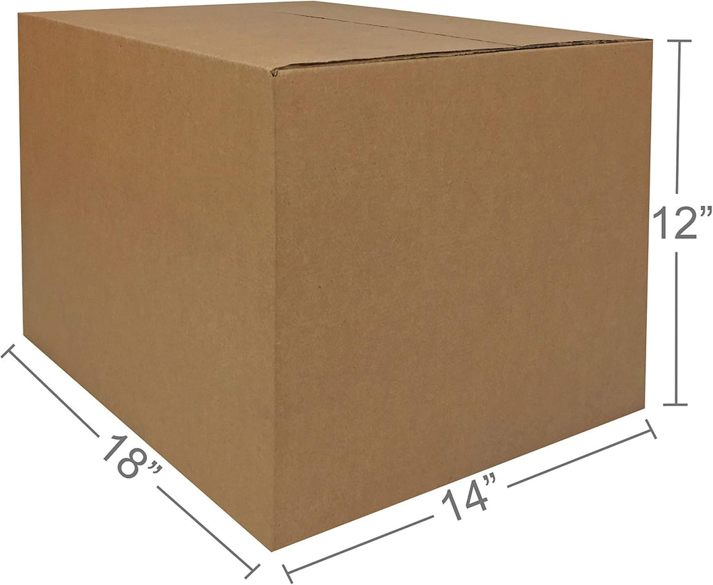 BM Paper  Medium Moving Boxes 18 x14 x 12 Inches Bundle of 20 Boxes