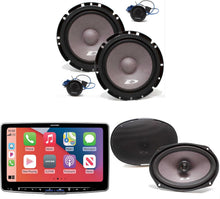 Load image into Gallery viewer, Alpine ILX-F511 11" Receiver, SXE-1751S 6.5" Component, SXE-6926S Speakers