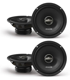 2 Pairs Alpine EL-E65-G 6.5