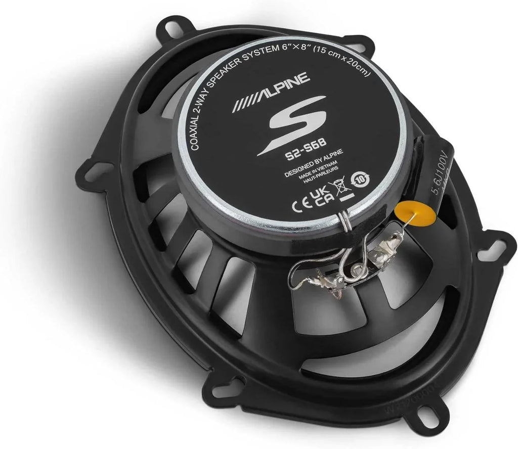 Alpine S 5x7" Front Rear Factory Speaker Replacement Kit Fit 2004-2006 Ford F-150