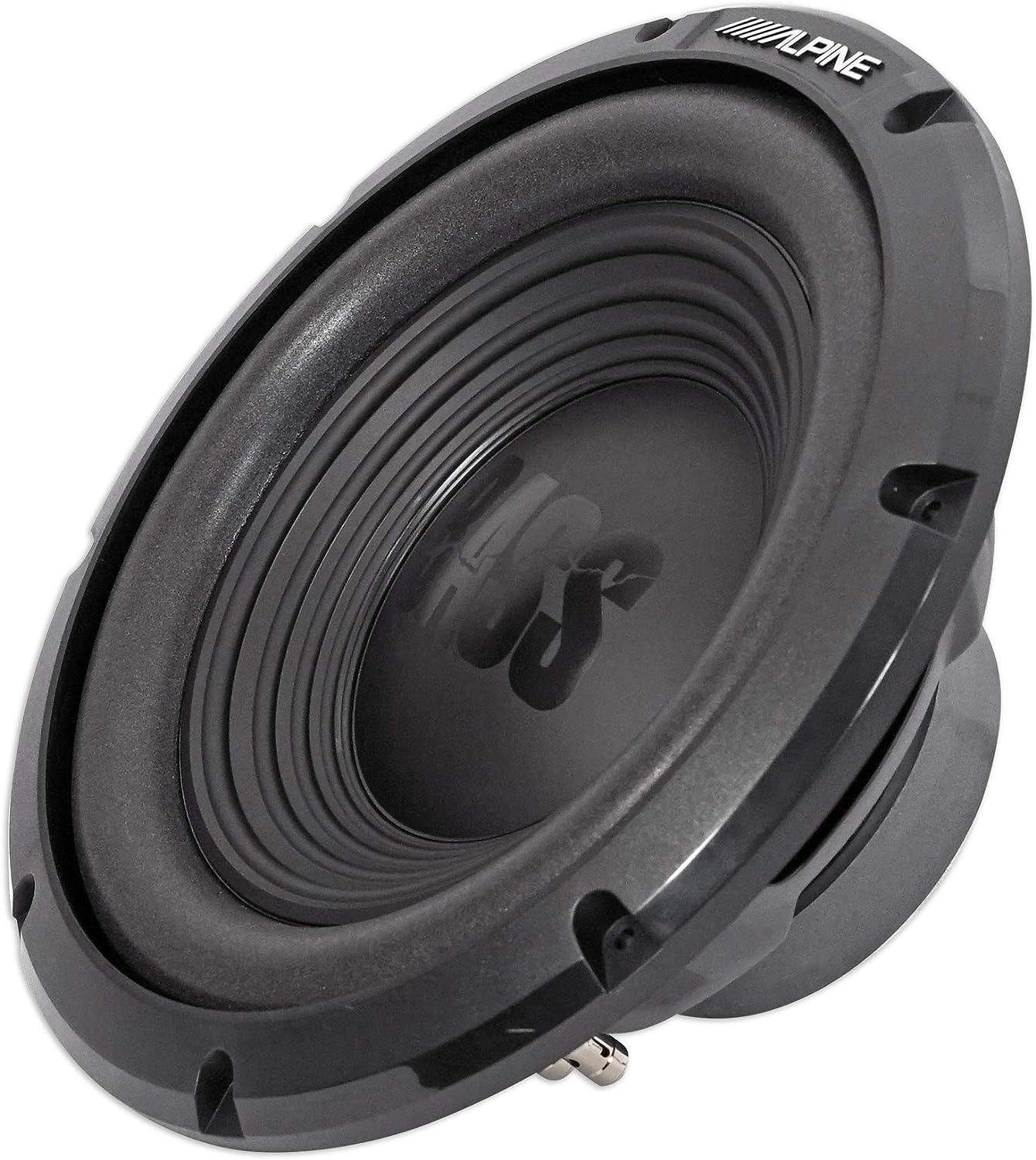 Alpine Bundle Compatible with Universal Vehicles W12D4 Single 12" Loaded Sub Box Enclosure