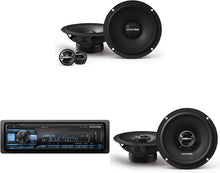 Load image into Gallery viewer, Alpine UTE-83BT Receiver + EL-E65C-G 6.5" Component + EL-E65-G Coaxial Speaker