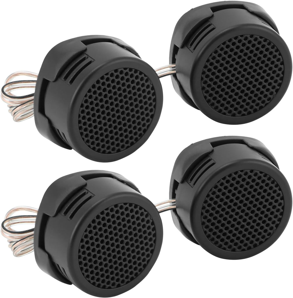 2PAIR Absolute TW-500 500WATT High Efficiency Dome Tweeter w/ Built-in Crossover