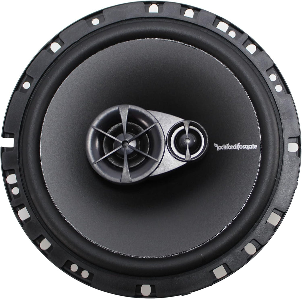 2 Pair Rockford Fosgate R165X3 6.5" 180W Speakers + R1T-S 1-Inch Tweeter Kit