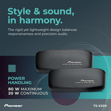 Load image into Gallery viewer, Pioneer TS-X200 80W Peak (20W RMS) 3-Way Surface Mount Speaker