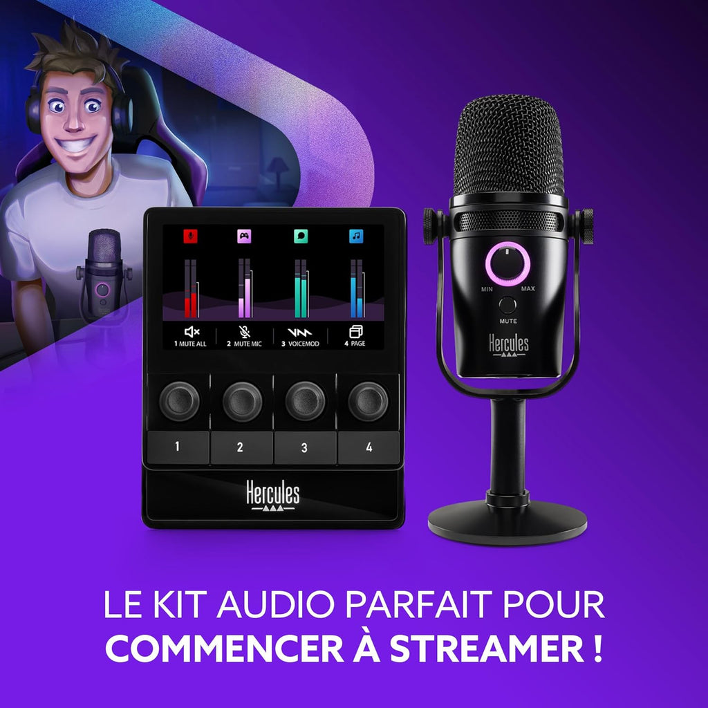 Hercules STREAM-START-KIT Stream Starter Kit