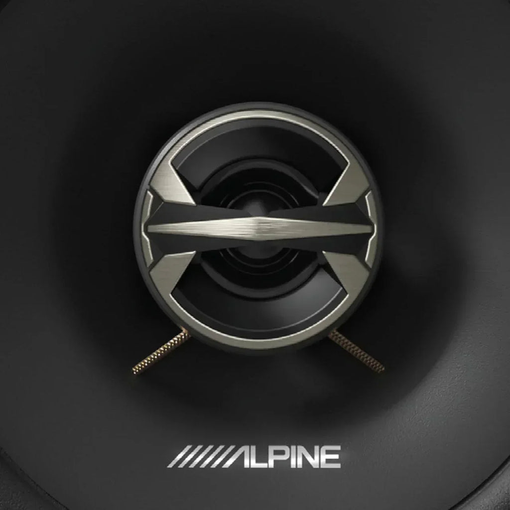 Alpine EL-E65-G 6.5" Car Motorcycle Speakers Fit Harley Davidson Speaker Adapter Kit