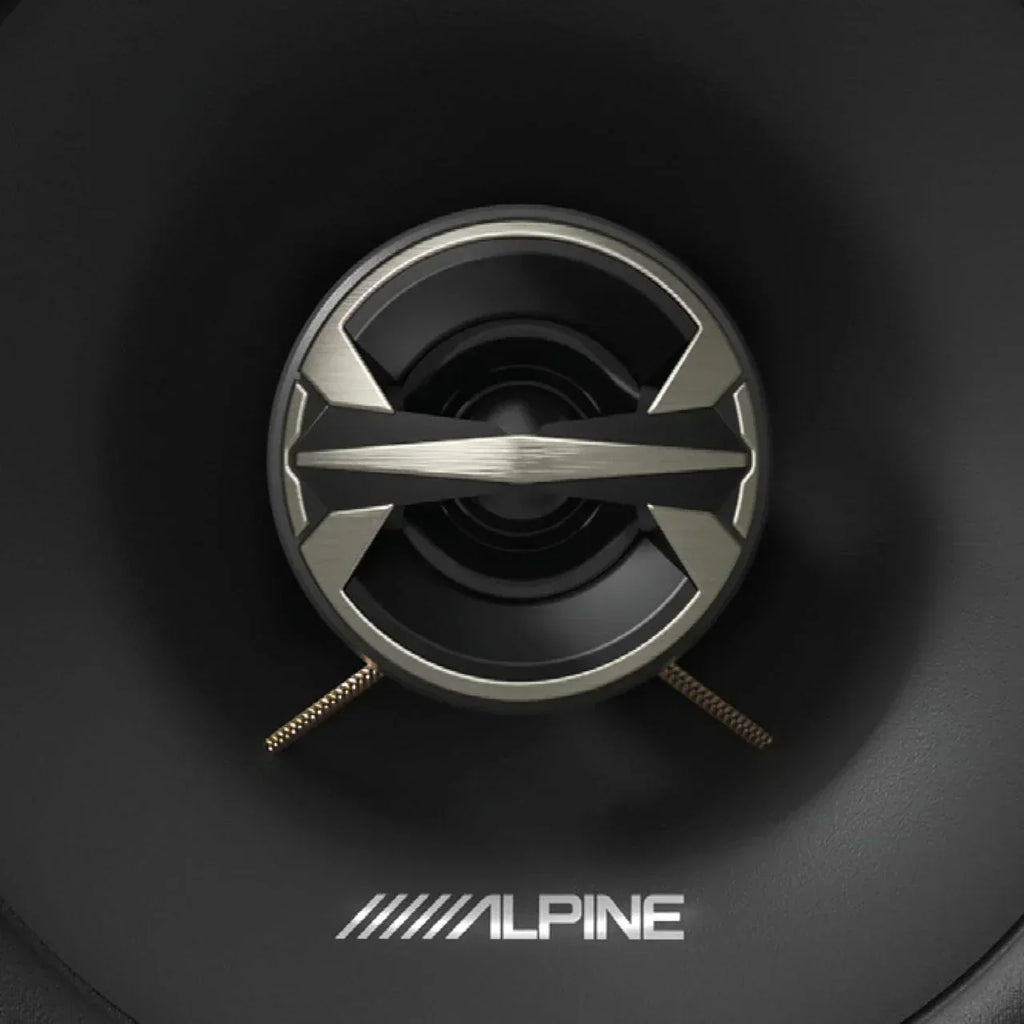 2 Pairs Alpine EL-E65-G 6.5" Coaxial 2-Way Speaker 160W