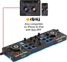 Load image into Gallery viewer, Hercules DJ Control Starlight Compact Controller &amp; Mackie CR3-XBT Monitors