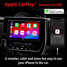 Load image into Gallery viewer, JVC KW-M595BT Digital Media Receiver 6.8" Capacitive Touch Monitor Apple CarPlay- Android Auto w/License Plate
