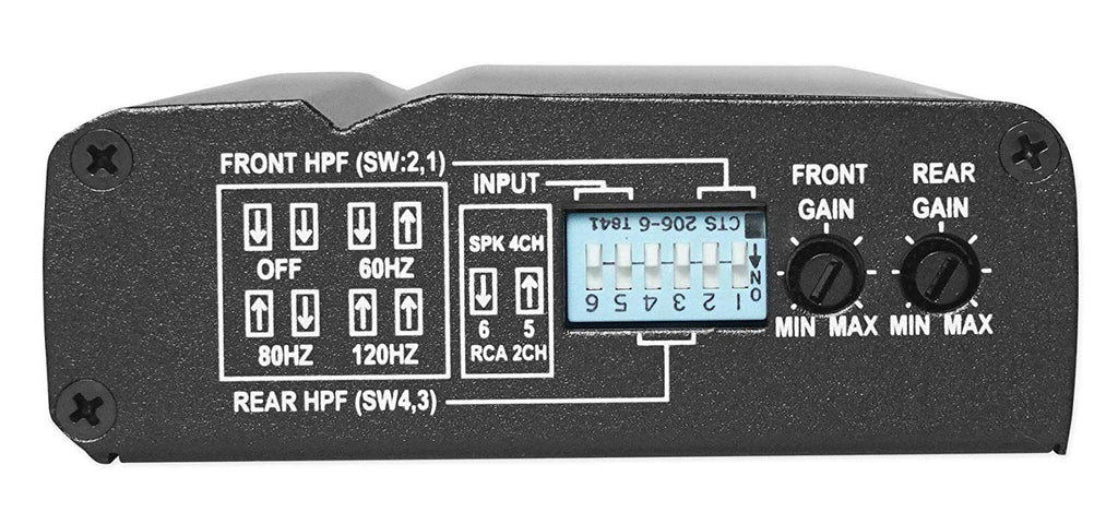 Alpine KTA-200M Compact  200 watts RMS Class D Monoblock Power Pack Amplifier