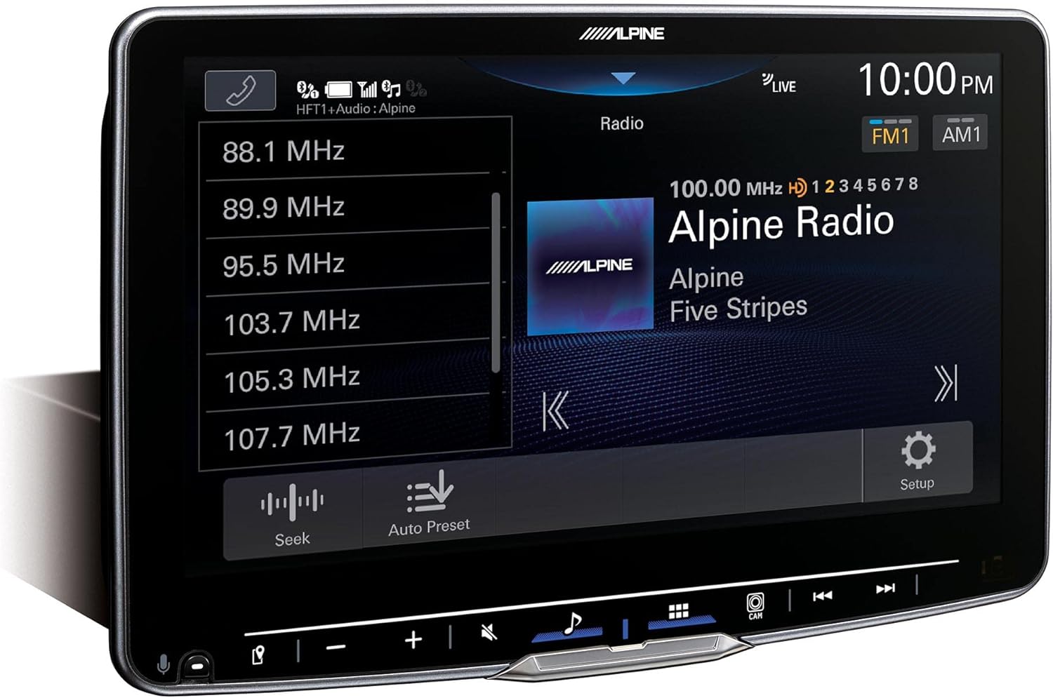 Alpine ILX-F509 9" Receiver & SXE-1751S 6.5" Component & SXE-6926S 6x9 Speakers