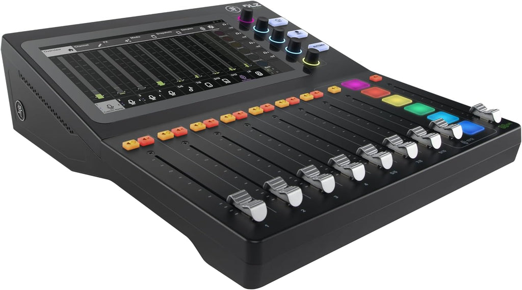 Mackie DLZ Creator Adaptive Digital Mixer for Podcasting, Streaming and YouTube with User Modes, Mix Agent Technology, Auto Mix, Onyx80 Mic Preamps