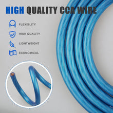 Load image into Gallery viewer, 2 MK Audio PC8250BL 8GA 250' Blue Power Ground Wire Car Audio Amplifier Marine Cable