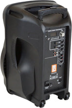Load image into Gallery viewer, MR DJ PARTY PACK Dual 15" Active Bluetooth PA Speaker Package 2 Speaker Stands DSP LED Lights TWS USB/SD FM Radio Wired Microphones Speaker Cables