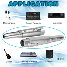 Load image into Gallery viewer, AT TQTXLRF XLR Female to 1/4" Stereo Female Adapter Converter Gender Audio Coupler