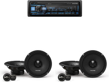 Load image into Gallery viewer, Alpine UTE-73BT Multimedia Receiver + 2 Pair DM-65C-G 6.5" Component 2-Way Bundle