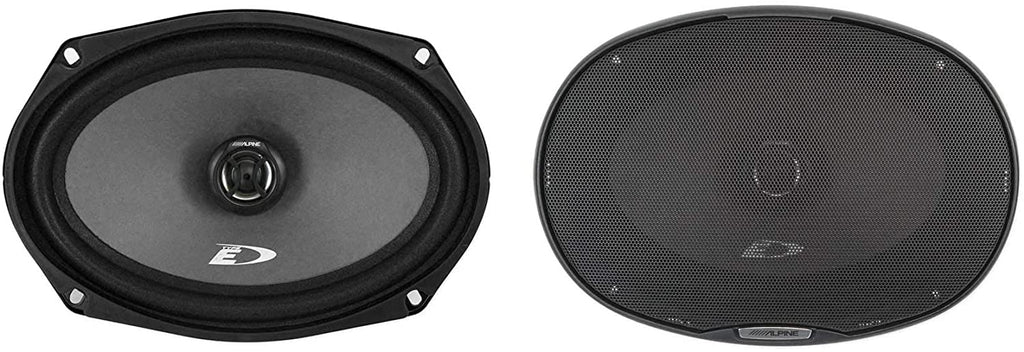 Alpine SXE-1726S 6-1/2" 220W +SXE-6926S 6x9" 280W Car Coaxial Speakers