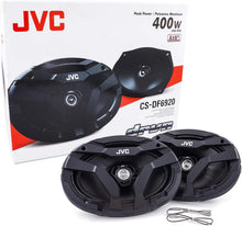 Load image into Gallery viewer, Jvc CS-DF6920 800W Peak (60W RMS) 6"x9" DF Series 2-Way Coaxial Car Speakers