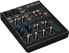 Load image into Gallery viewer, Mackie 402VLZ4, 4-channel Ultra Compact Mixer with High-Quality Onyx Preamps with MR DJ Headphones, 1/4" TRS Cables, &amp; XLR Cable Bundle