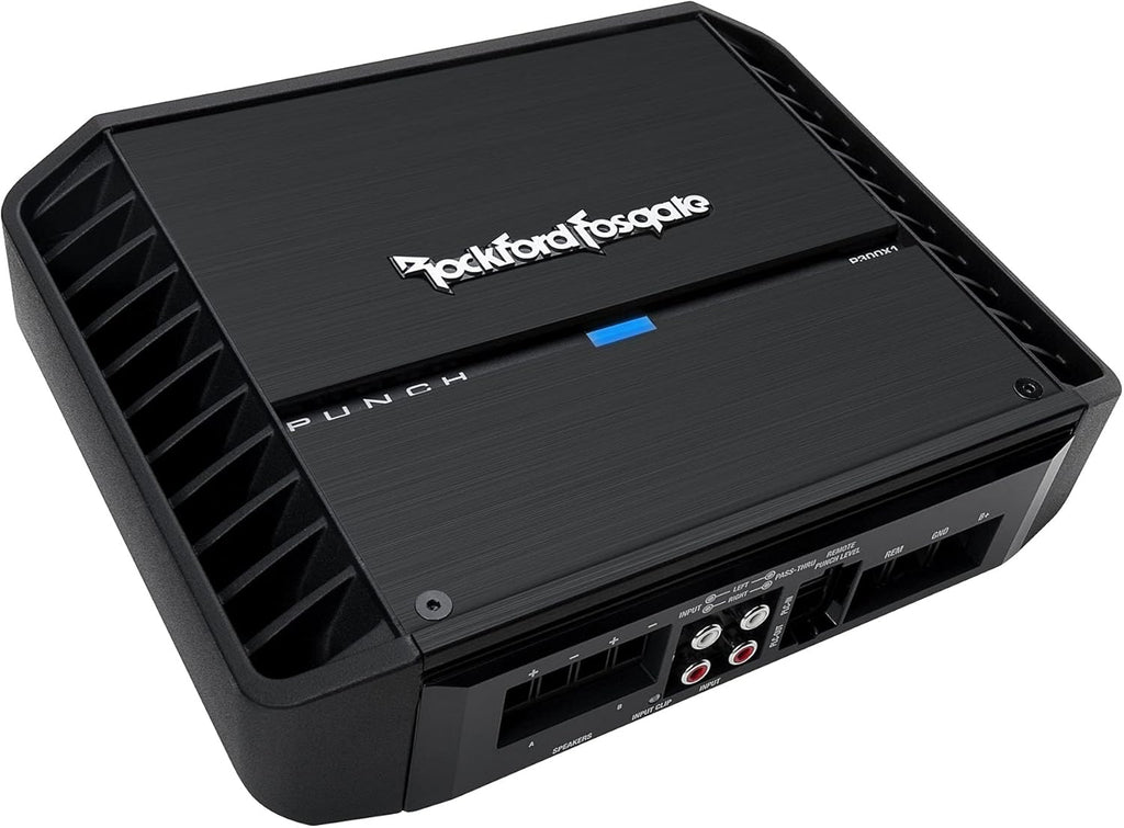 Rockford Fosgate P300X1 Amplifier & P1 2X10" Ported Loaded Enclosure Subwoofer