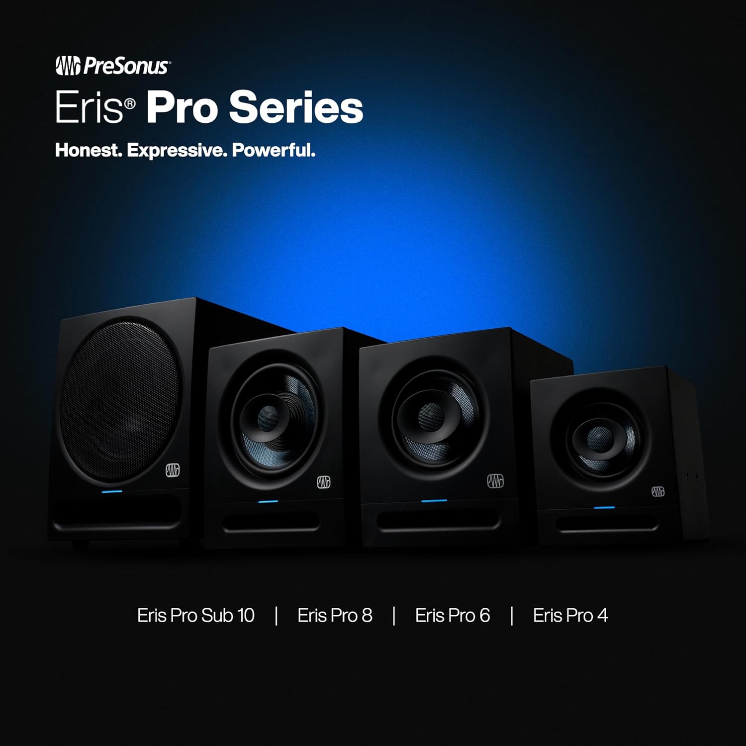 PreSonus Eris Pro 6 2-Way Biamped, Active, 6.5-inch Coaxial Studio Monitor