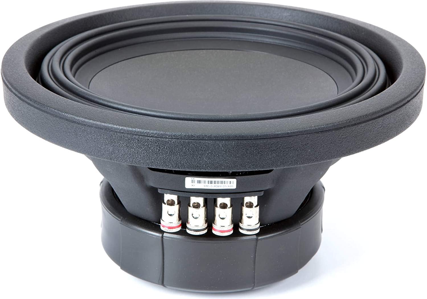 Alpine S-W12D4 12"  Type S Car Audio Subwoofer with Rearfire Sealed Universal Custom Sub Box Enclosure Car Stereo