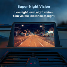 Load image into Gallery viewer, Absolute USA CAM104 Backup Camera License Plate HD Night Vision Rear View 170° Angle Waterproof Compatible with Alpine Car Radio