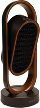 Load image into Gallery viewer, 2-in-1 PTC Ceramic Heater &amp; Fan with Remote Timer 3 Modes Safety Grid Black