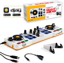 Load image into Gallery viewer, Hercules DJControl Mix Bluetooth Wireless DJ Controller Bundle with Headphone