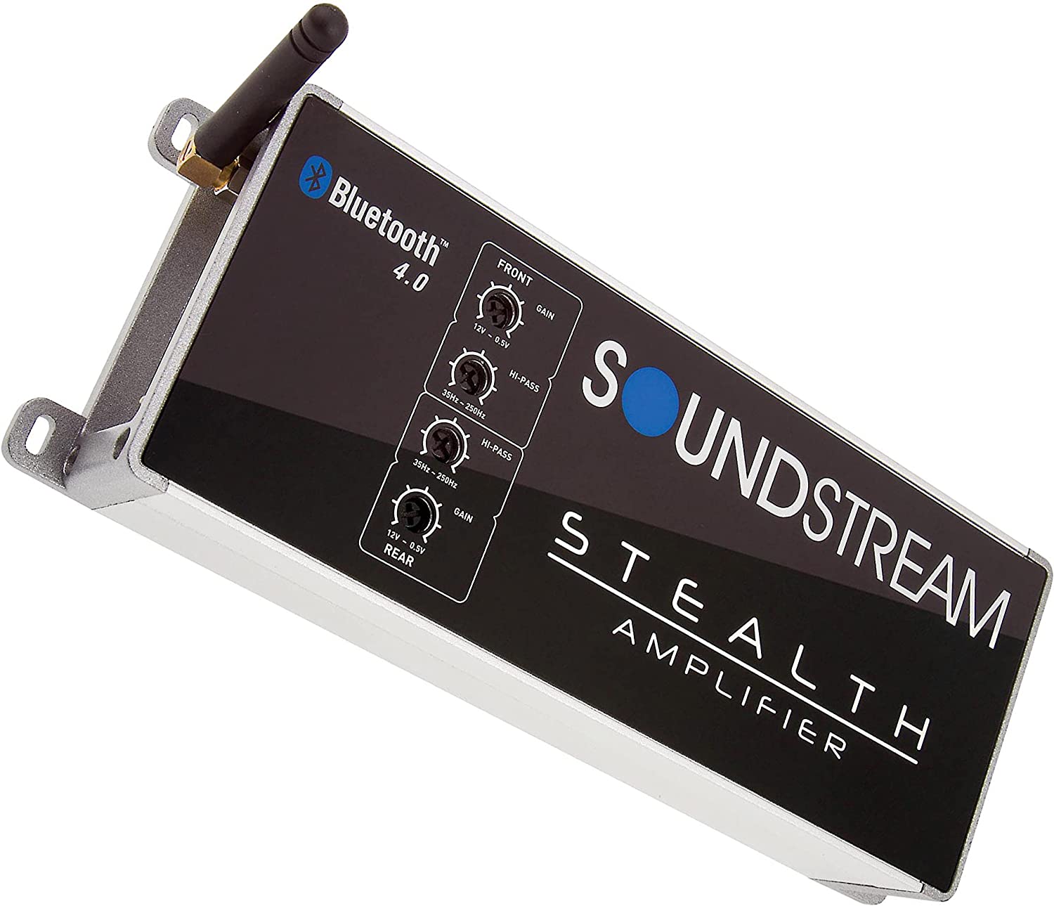 Soundstream ST4.1000DB Stealth Series 4 Channel Bluetooth Amplifier