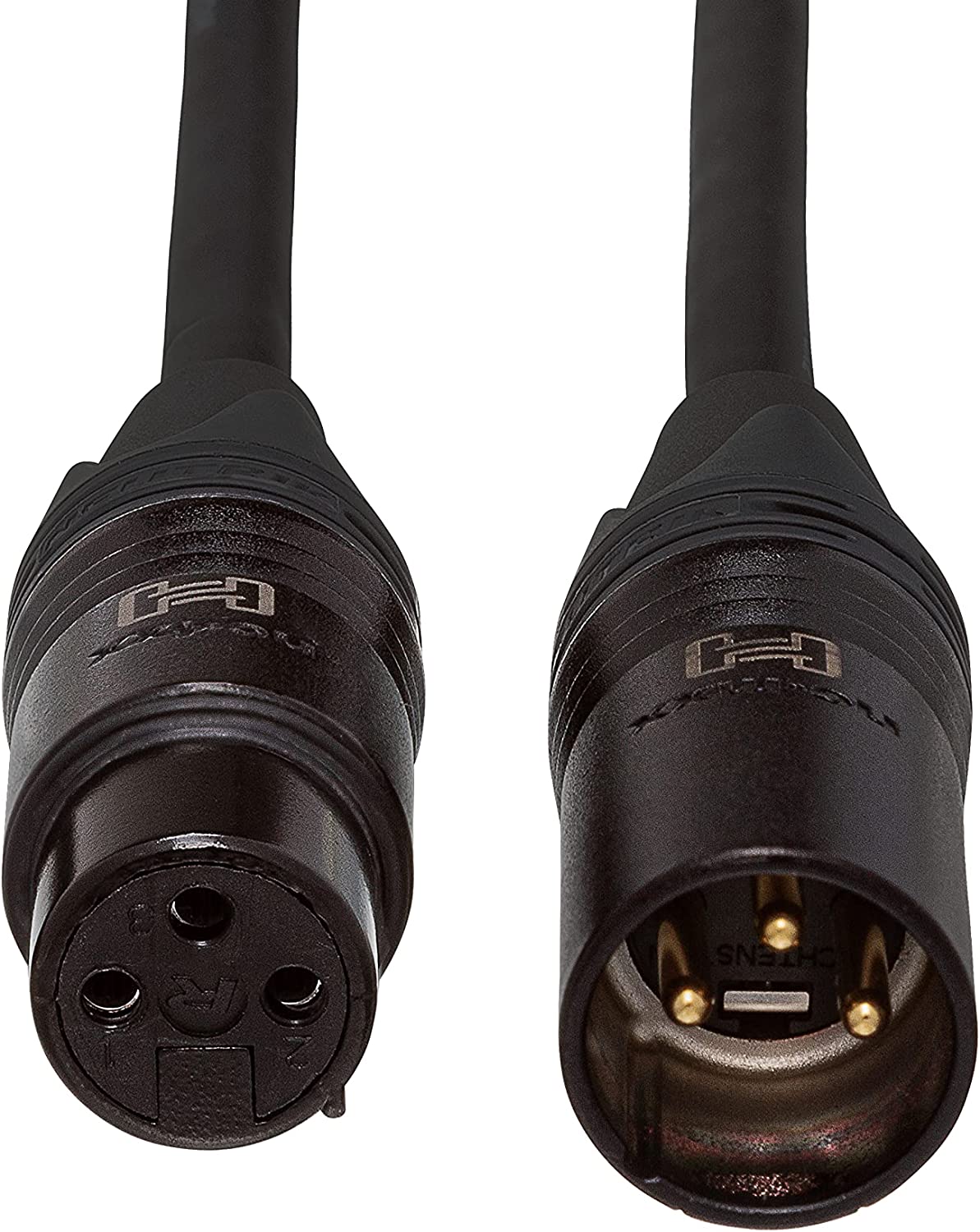 Hosa CMK-075AU Neutrik XLR3F to XLR3M Edge Microphone Cable, 75 feet