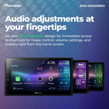 Load image into Gallery viewer, Pioneer DMH-W3050NEX 6.8" Indash Media Receiver + SiriusXM Tuner + Bullet Camera