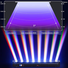 Load image into Gallery viewer, MR DJ ELMH800 8 Eye 8x12W RGBW LED Beam Moving Head Spotlight Lighting Professional Equipment For Church, Wedding, DJ Party, KTV Show