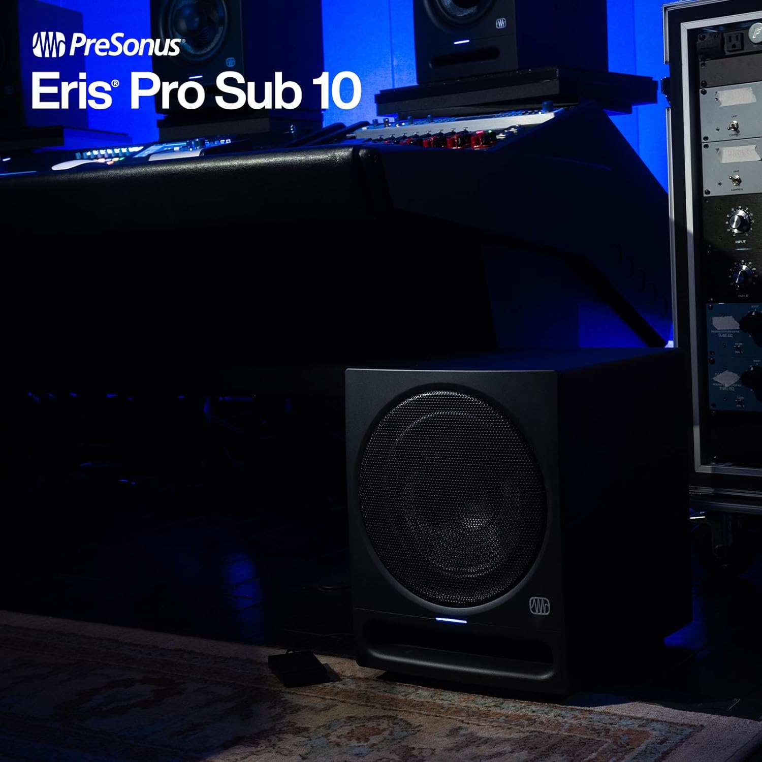 PreSonus Eris Pro Sub 10 — 10-inch Active, Front-Firing Studio Subwoofer