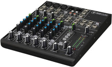 Load image into Gallery viewer, Mackie 802VLZ4, 8-channel Ultra Compact Mixer with High-Quality Onyx Preamps with MR DJ Certified Closed-Back Studio Monitor Headphones, 1/4" TRS 12' Cables, &amp; XLR 12' Cables