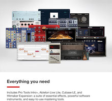 Load image into Gallery viewer, Focusrite Scarlett Solo Studio USB Audio Interface + Microphone + Headphones + XLR Cable + Stand + Shock Mount + Pop Filter