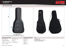 Load image into Gallery viewer, Gator Cases GL-APX Lightweight Polyfoam Guitar Case for Yamaha APX-Style Guitars