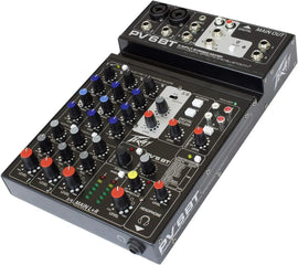 Peavey PV 6 Mixer - Ideal for Live Shows, Recording, Podcasting