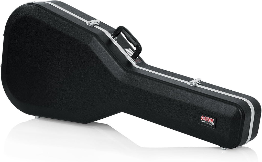 Gator Cases GC-DEEP BOWL ABS Molded Case for Acoustic Guitars Fits Ovation Style Deep Contour Acoustic Guitars