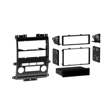 Load image into Gallery viewer, Metra 99-7428B Double-DIN Car Stereo Black Dash Kit - Compatible Fits for Frontier/Xterra 2009-2012 with Tech Option