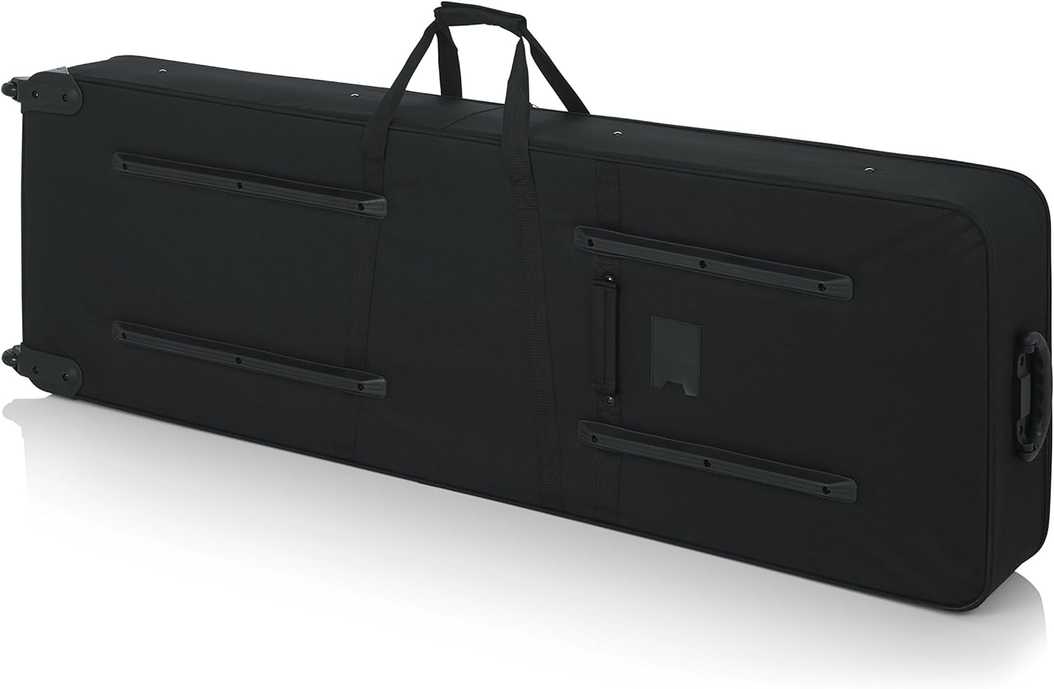 Gator Cases GK-76 Lightweight Keyboard Case with Pull Handle and Wheels; Fits 76-Note Keyboards