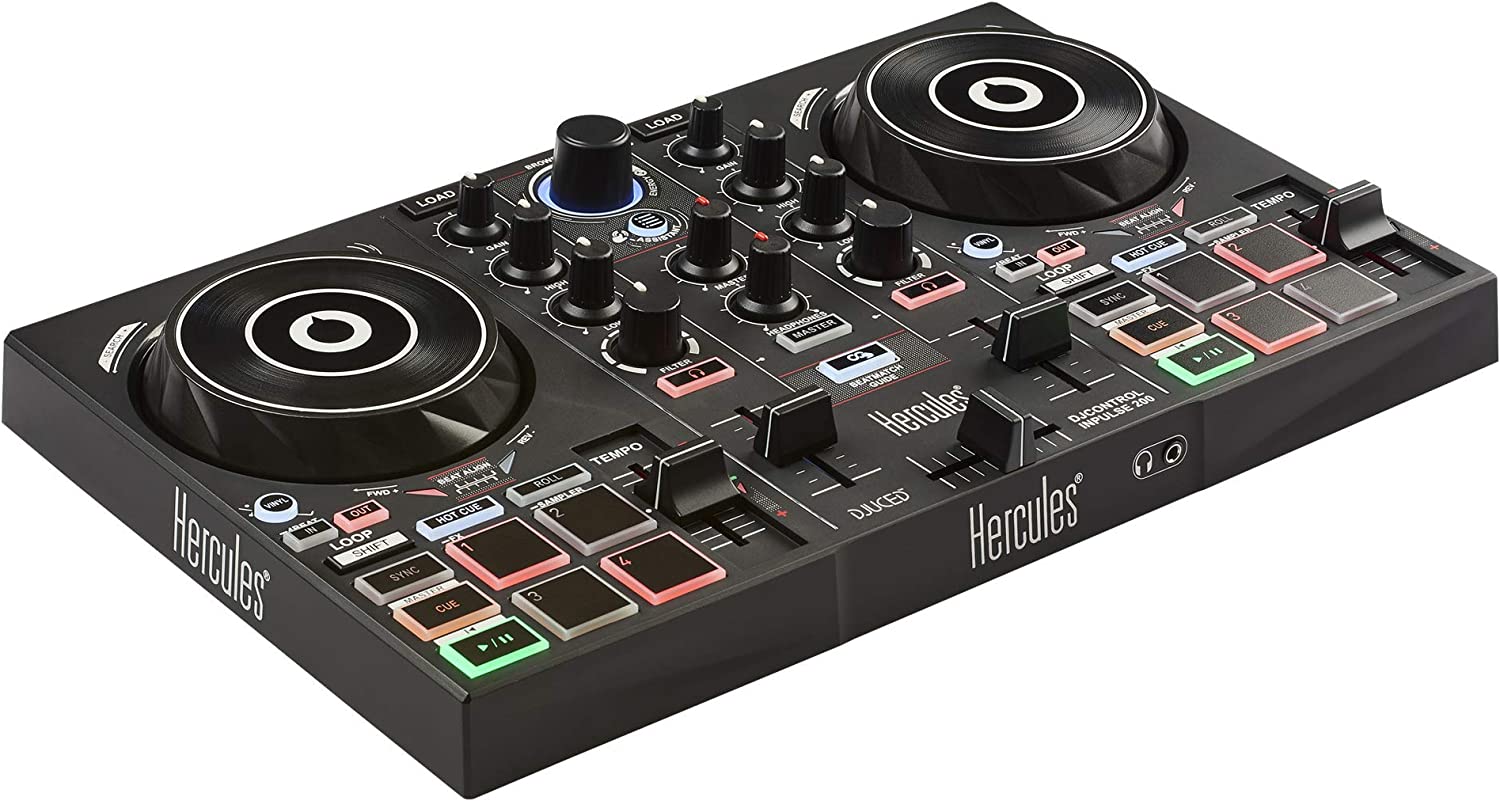 Hercules DJControl Inpulse 200 Controller + Headphone