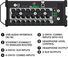 Load image into Gallery viewer, Mackie DL16SE 16-Channel Digital Rack Mixer