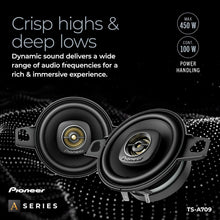 Load image into Gallery viewer, Pioneer TS-A709 2-3/4” 2-Way 450 Watt Power Coaxial Speaker with a 16mm Tweeter