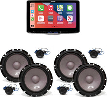 Load image into Gallery viewer, Alpine ILX-F509 9" Multimedia Receiver &amp; 2 Pairs SXE-1751S 6.5" Component Set